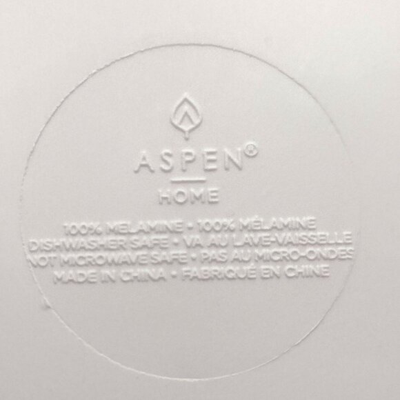 Aspen Home Melamine 10" Dinner Plates Set Of 4 Woods Animals Cream Multicolor - Picture 5 of 9